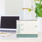 Office Desk Calendar Folding Schedule Calendar Household Delicate Table Calendar 3