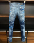 DSQ PHANTOM TURTLE 2021 New Slim Fit Jeans Men Basic Casual Denim Trousers Plus Size Brand Clothing DSQ373 2