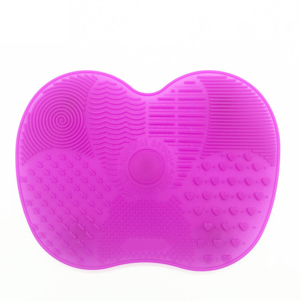 Cosmetic Cleaner Mat Silicone Makeup Brush Portable Cleaner Pad Washing Tool for Makeup Brushes SCVD889 4