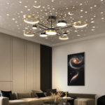 Gypsophila Creative Personality Living Room Chandeliers Simple Modern Atmosphere Light Luxury 2021 New Nordic Ceiling Lamps 2