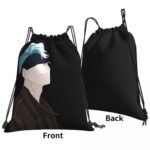 Look Jujutsu Kaisen Anime Portable Travel Drawstring Bags Riding Backpack Gym Clothes Storage Backpacks 2