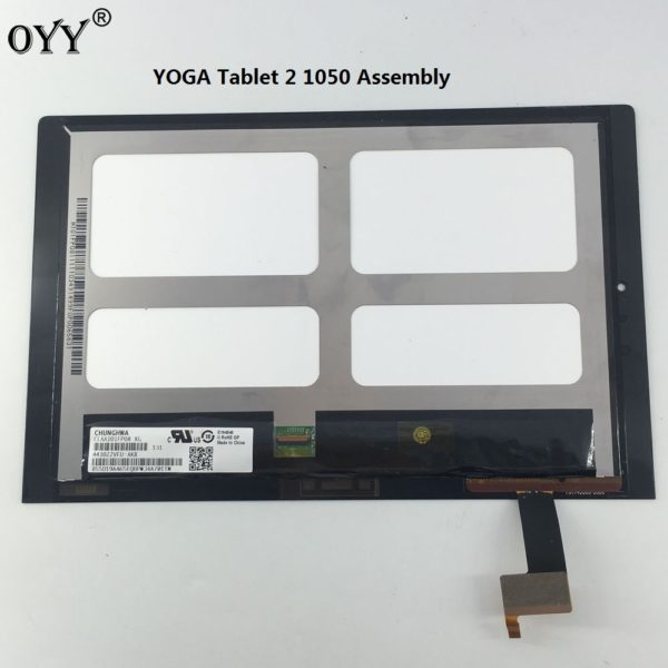 new LCD Display Panel screen Monitor Touch Screen Digitizer glass Assembly For Lenovo Yoga tablet 2 1050 1050F 1050L 1050LC 2