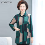 YTNMYOP Patchwork Fashion Women Blouse Loose Long Shirts Plus Size 5XL Ladies High Street Spring Clothing 6