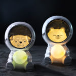 Astronaut Night Light Cartoon Cat Dog Bear Space Moon Light Bedside Decor Desk Lamp Children Kid’s Gift Resin LED Night Lamp 1