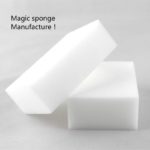 50pcs 10*6*2CM White Kitchen Sponge High Density Dish Washing Melamine Magic Cleaning Dishes Clean Melamine Sponge Eraser Pad 2