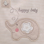 Spring And Summer Large Thin Baby Apron Newborn Light Coffee Color Cotton Apron Baby Bib Supplies 6