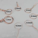 0.2-1.0mm Silver Gold Plating Color Soft Copper Wire for DIY Earring Bracelet Necklace Jewelry Making Accessories 4