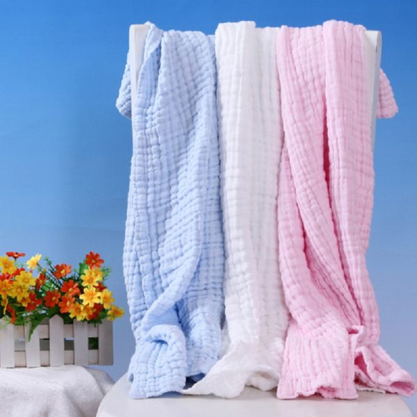 2021 baby blanket 6 layers cotton baby receiveing blanket infant kids swaddle wrap blanket new born baby accessories 1