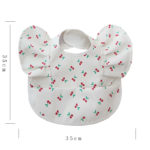 1-3Y Baby Bib Sleeveless with Pocket Babies Accessories Newborn Drooling Aprons Infant Burp Cloths Waterproof Bibs for Children 6