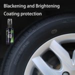 Black Car Tire Blackening Ceramic Coating Spray Liquid Refurbishing Agent Auto Washing Accessories Spraying Wax Clean 5