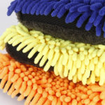 Waterproof Car Wash Microfiber Chenille Gloves Thick Car Cleaning Mitt Wax Detailing Brush Auto Care Double-faced Glove 3