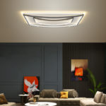 Surface Mount Modern Ceiling Lights For Living Bedroom Dining Foyer Home Metal remote control Led Lamp Lighting Fixtures 3