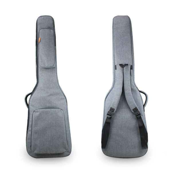 Electric Bass Bag 900D Waterproof Oxford Fabric 6/12 MM Sponge Double Straps Padded Electric Bass Backpack Soft Case 2