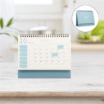 Office Desk Calendar Folding Schedule Calendar Household Delicate Table Calendar 1