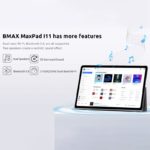 BMAX I11 Tablet PC 10.4-Inch 2000X1200 IPS T618 8-Core 8GB+128GB RAM For Android 11 6600Mah Portable Learning 4