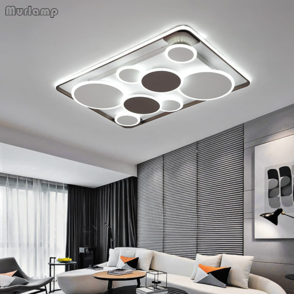 Murlamp led ceiling light modern lamps living room lighting Fixture bedroom diningroom study Surface home lights 2