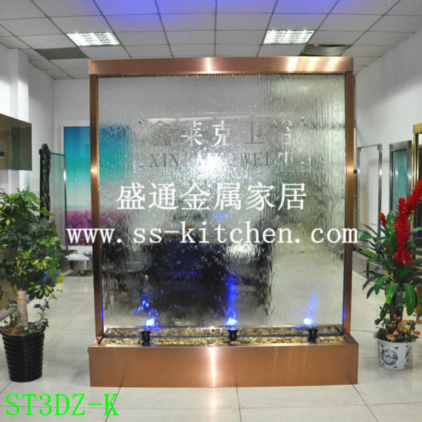 Customized hotel water wall screen/water curtain wall/fasionable separating curtain 1