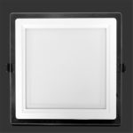 10pcs/lot 18W LED Ceiling Panel Light Recessed Downlight Glass Panel Down Light AC85-265V Warm/Cold White DHL/Fedex Free Ship 3