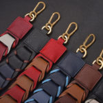 98cm 100% Real Leather Wide Shoulder Bags Belts Strap for Women Handbags Accessories Crossbody Bags Belts Straps Punk Red STP277 4